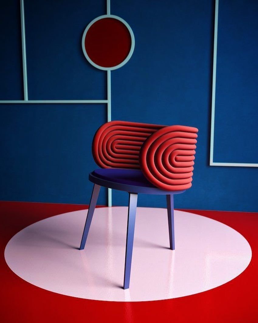 Стилизованное изображение кресла