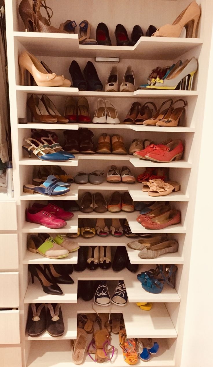 Гардеробная комната для обуви