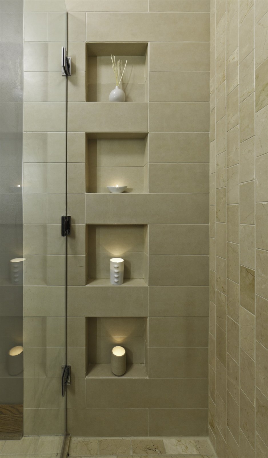 Плитка мозайка в ванной лофт