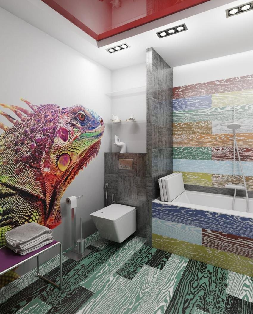 Креативные Ванные комнаты