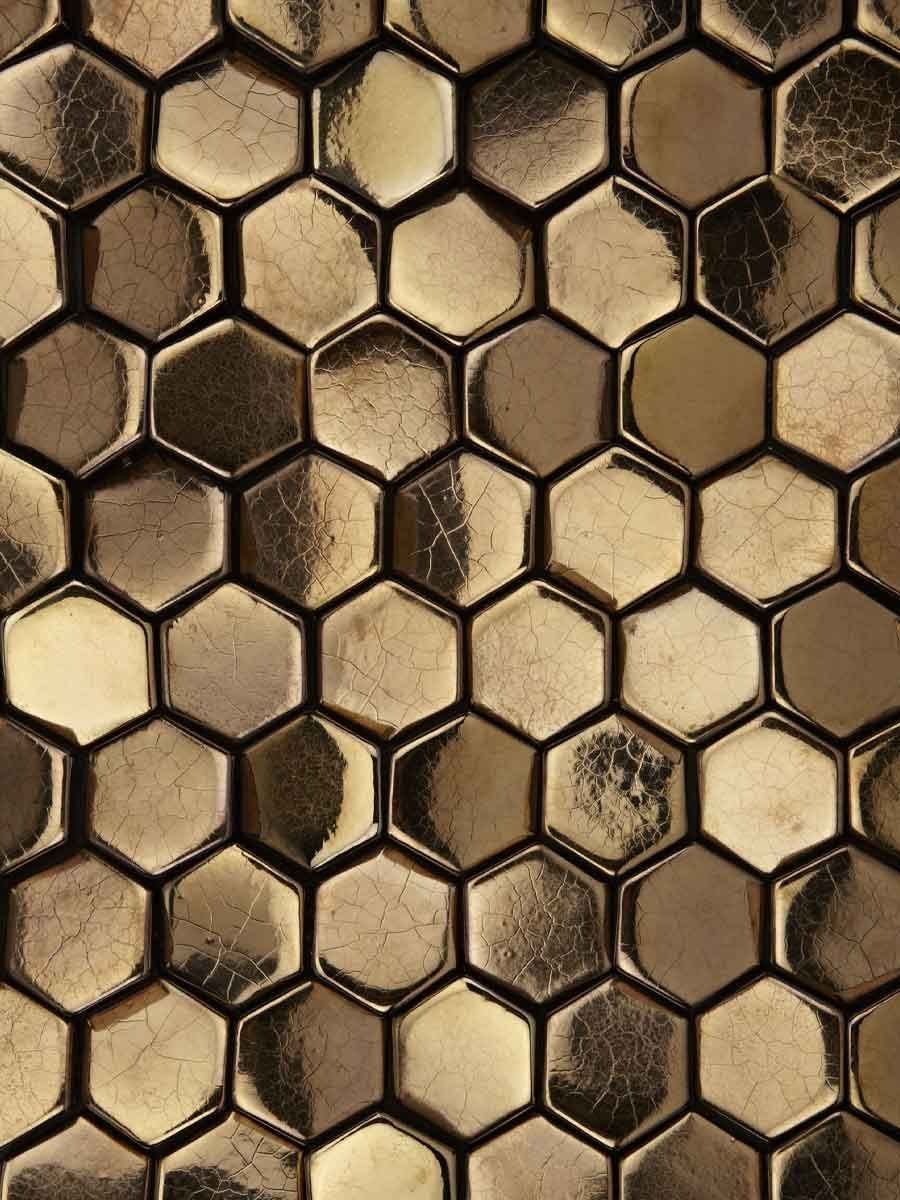 Fondovalle infinito 6.5 mm White Hexagon Matte