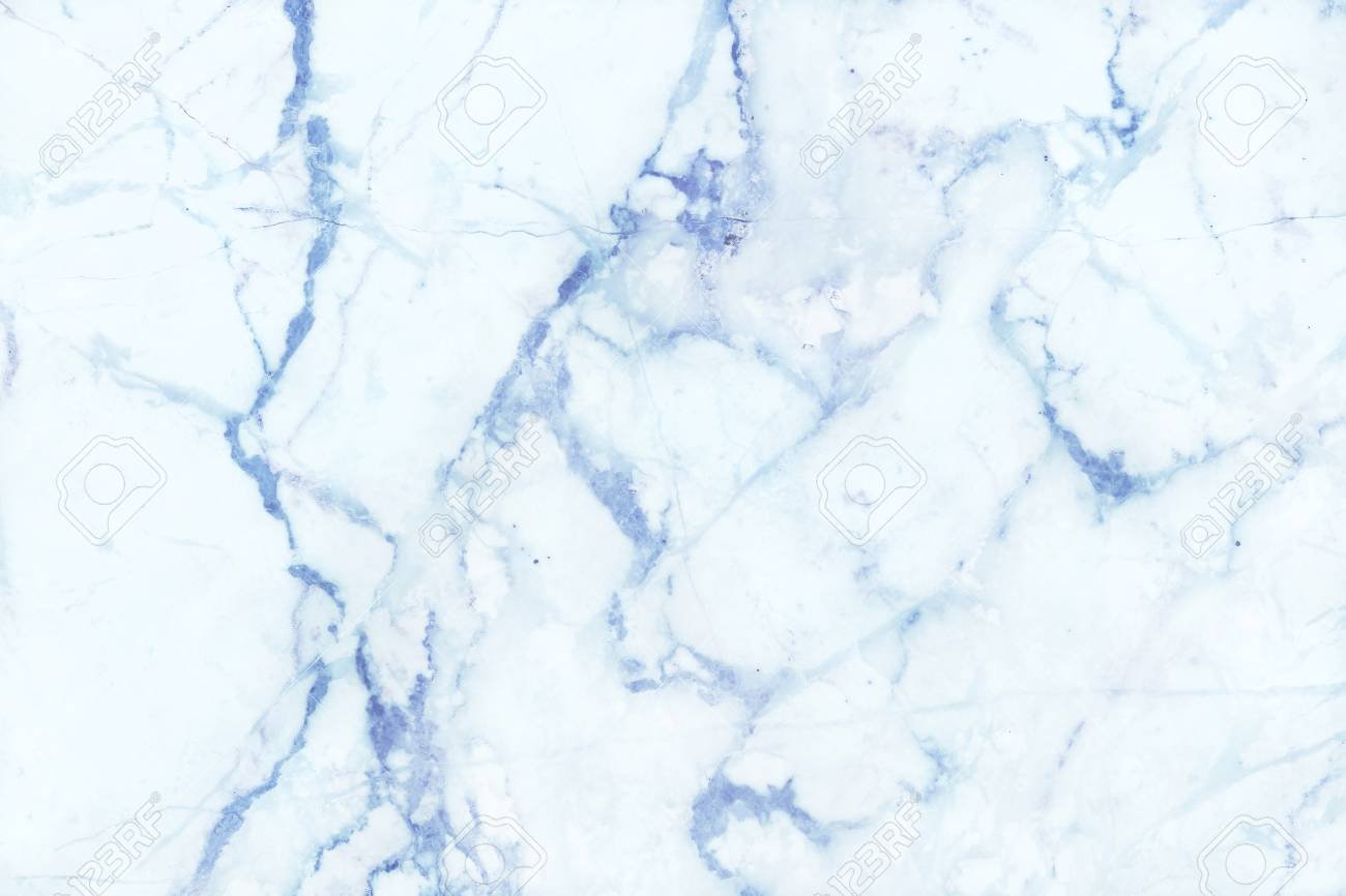 Marble texture Blue with White