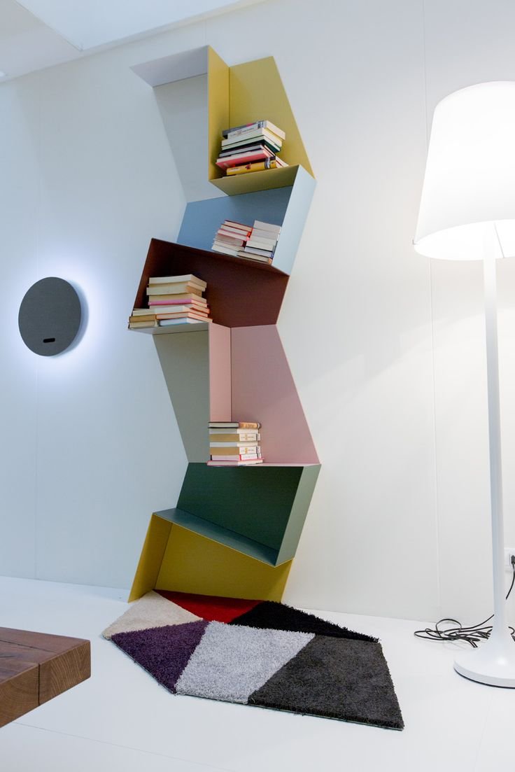 Креативные книжные полки