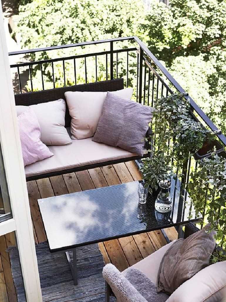 Мебель для открытого балкона
