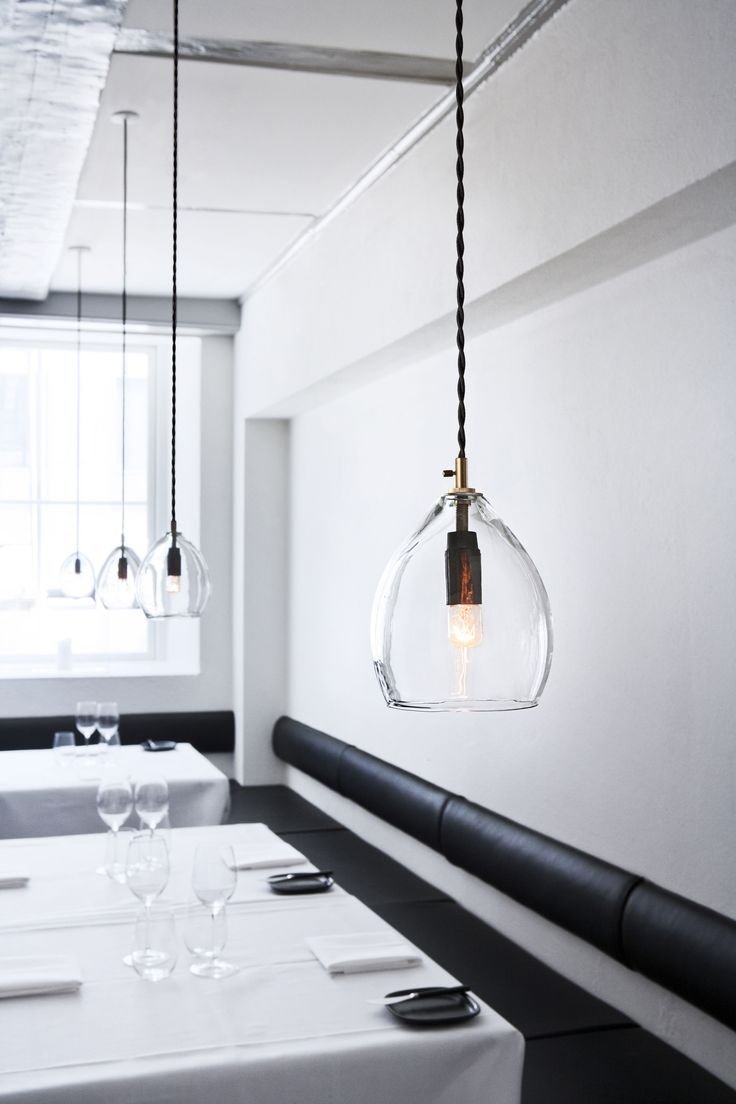 Подвесной светильник Fade Pendant Light со стеклянным плафоном