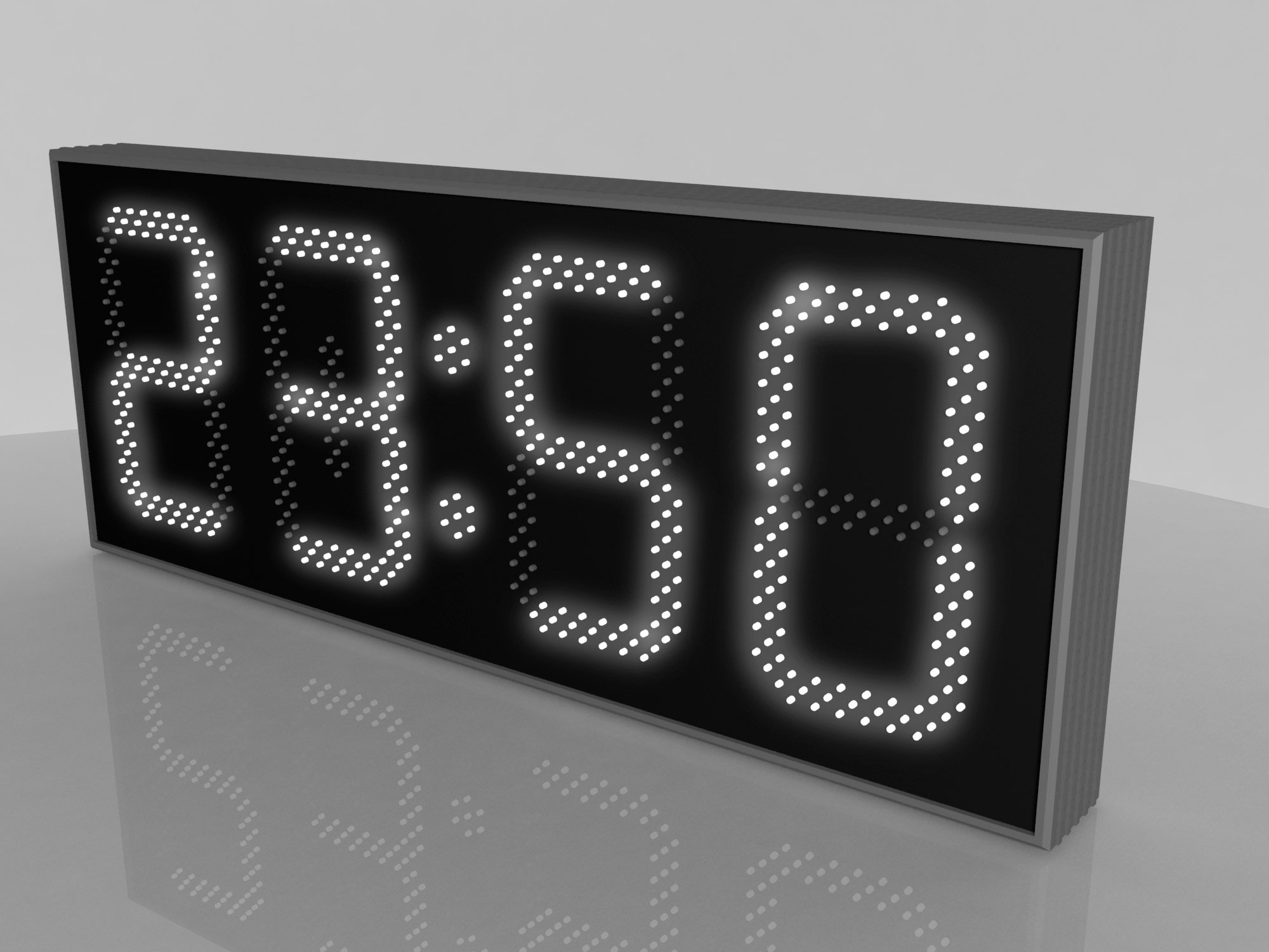 Часы p-17020 настенные электронные