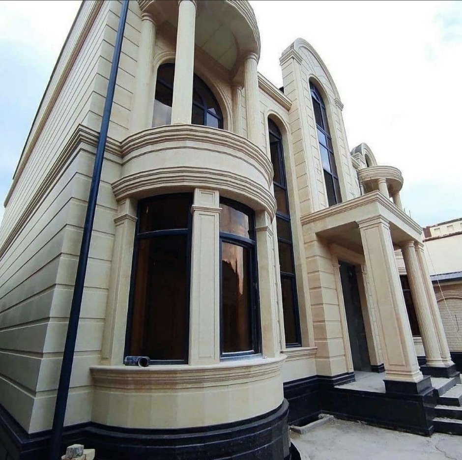 Травертини армянский фасад