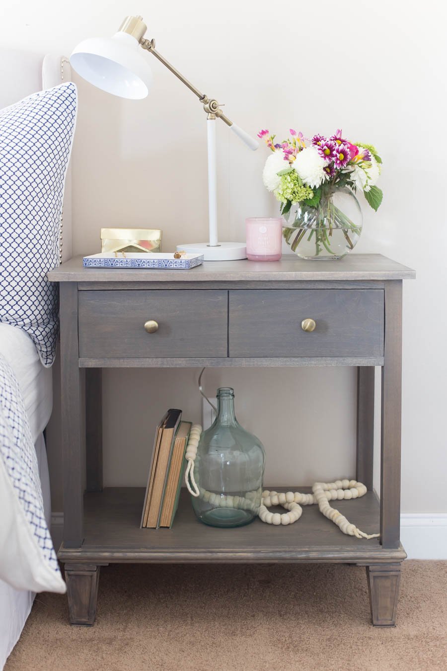 Прикроватный столик Zimmer Bedside Table (Pottery Barn)