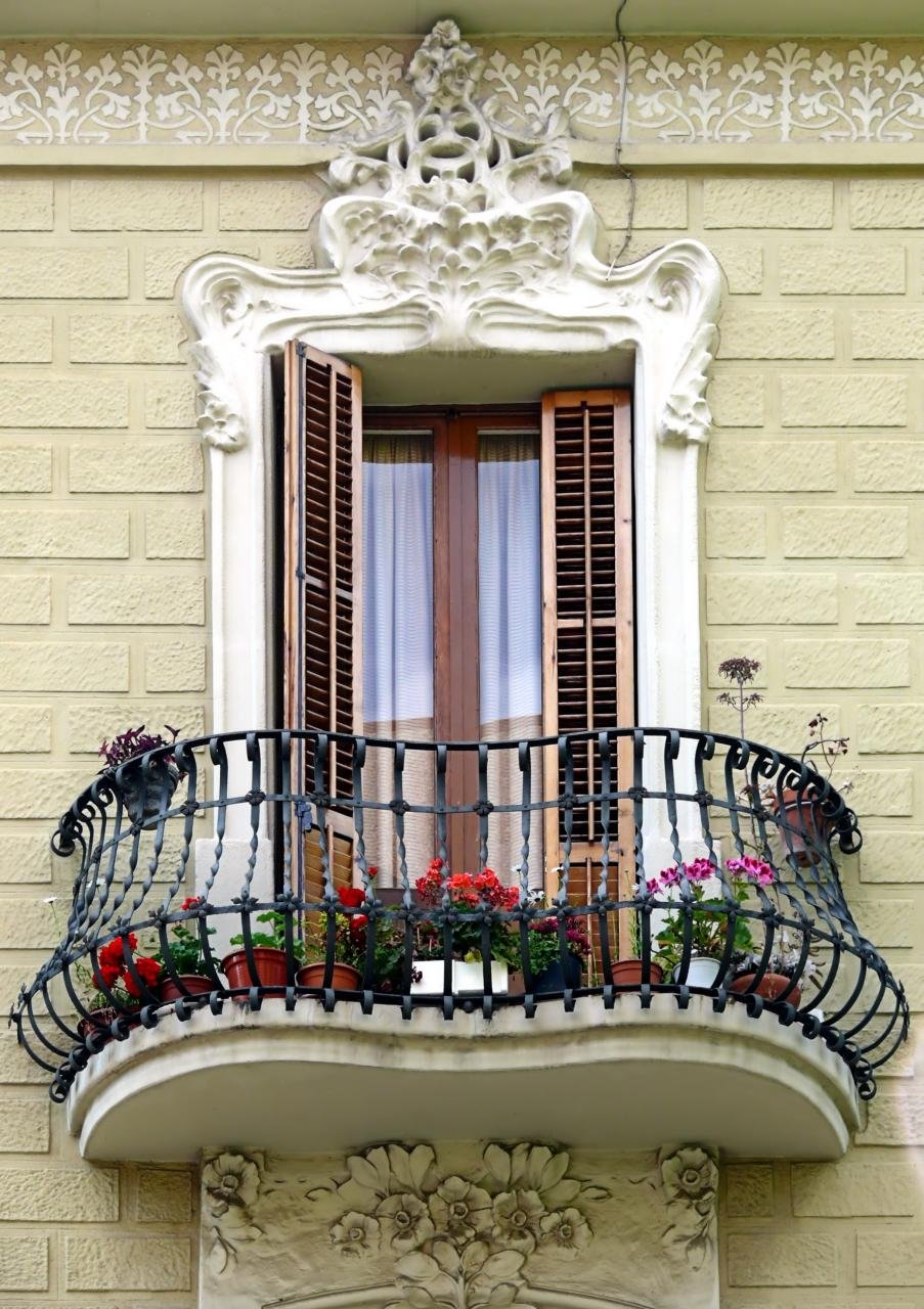 Кованые Балкончики в стиле Прованс