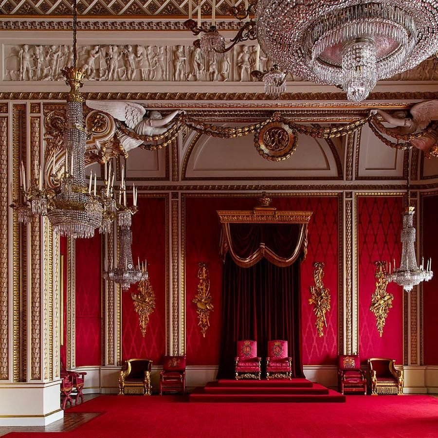 Grand Hall and Grand Staircase. Of Buckingham Palace