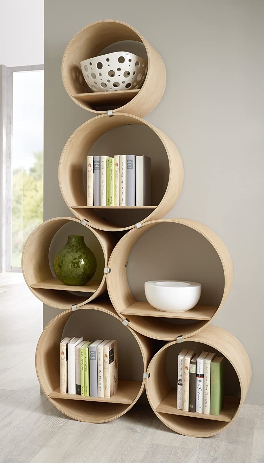 Круглая полка Инь Янь