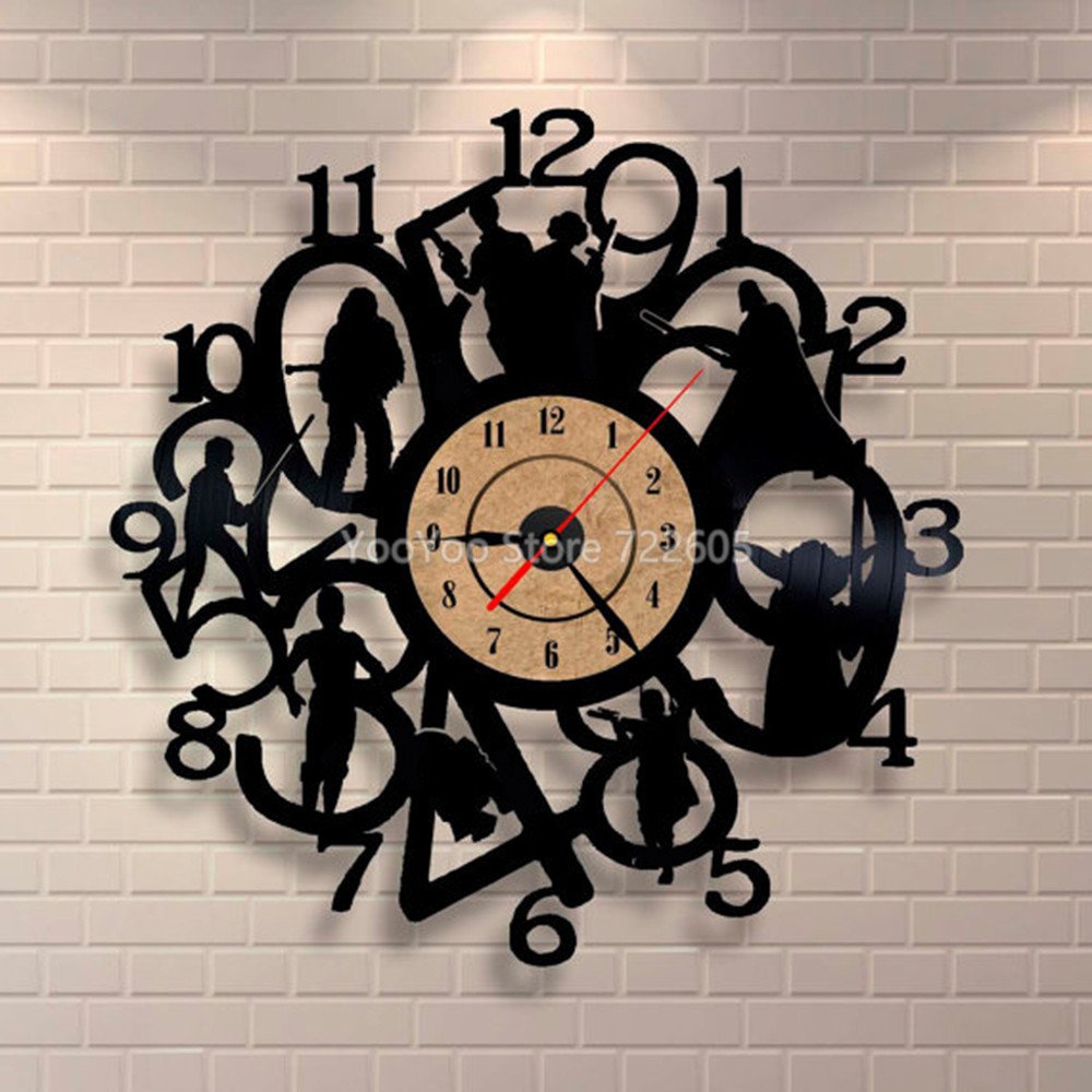 Необычные часы на стену