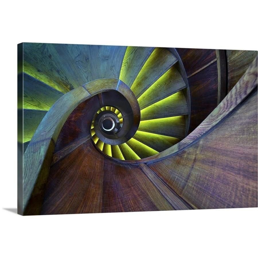 Картина лестница спираль