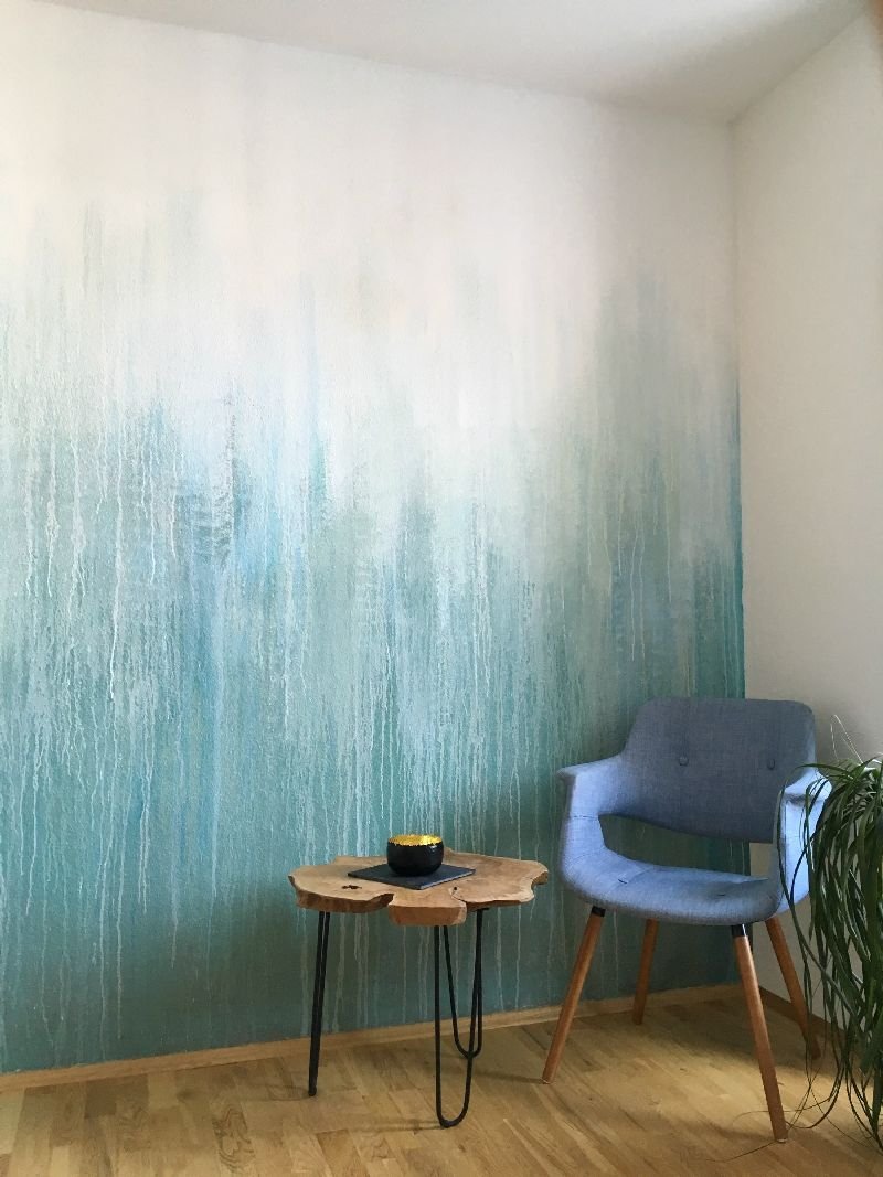 Необычная покраска стен