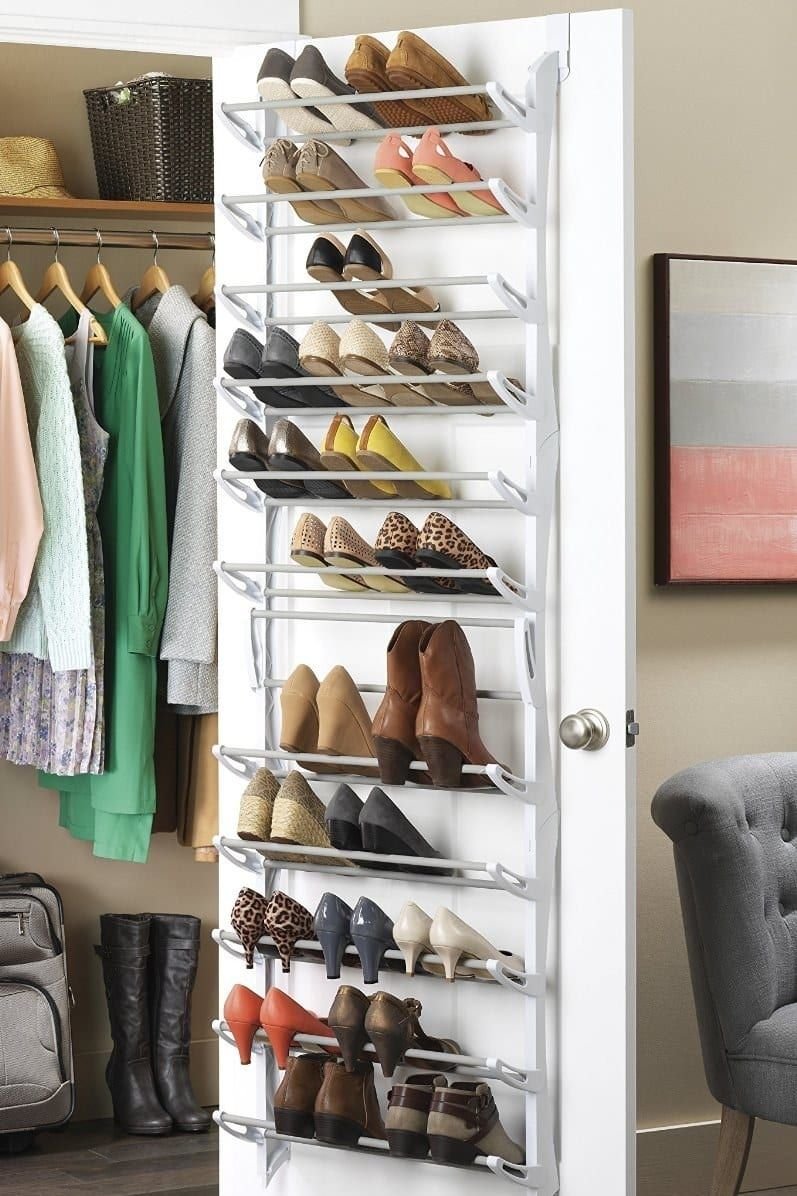 Система хранения обуви в шкафу