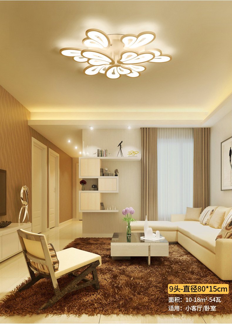 Точечное освещение в комнате