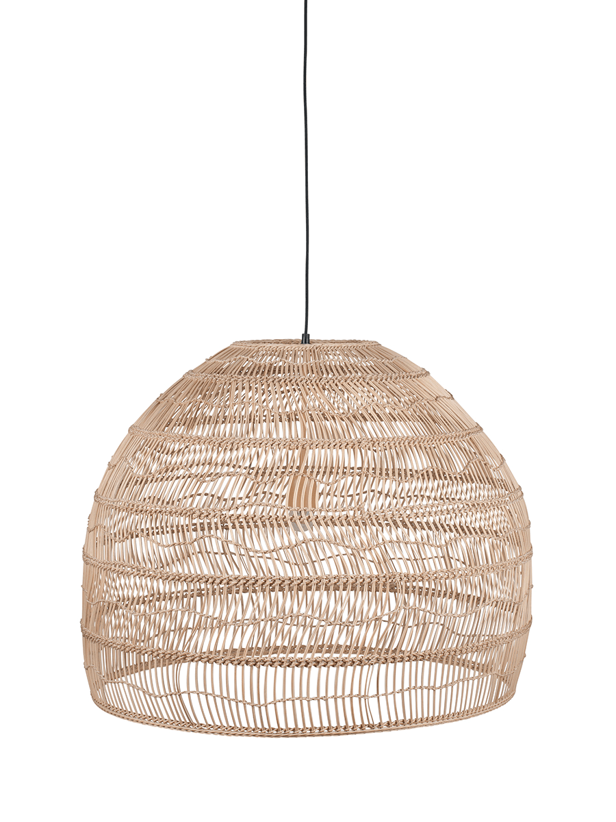 Подвесной светильник 40вт, natural Chevron Rattan Shade