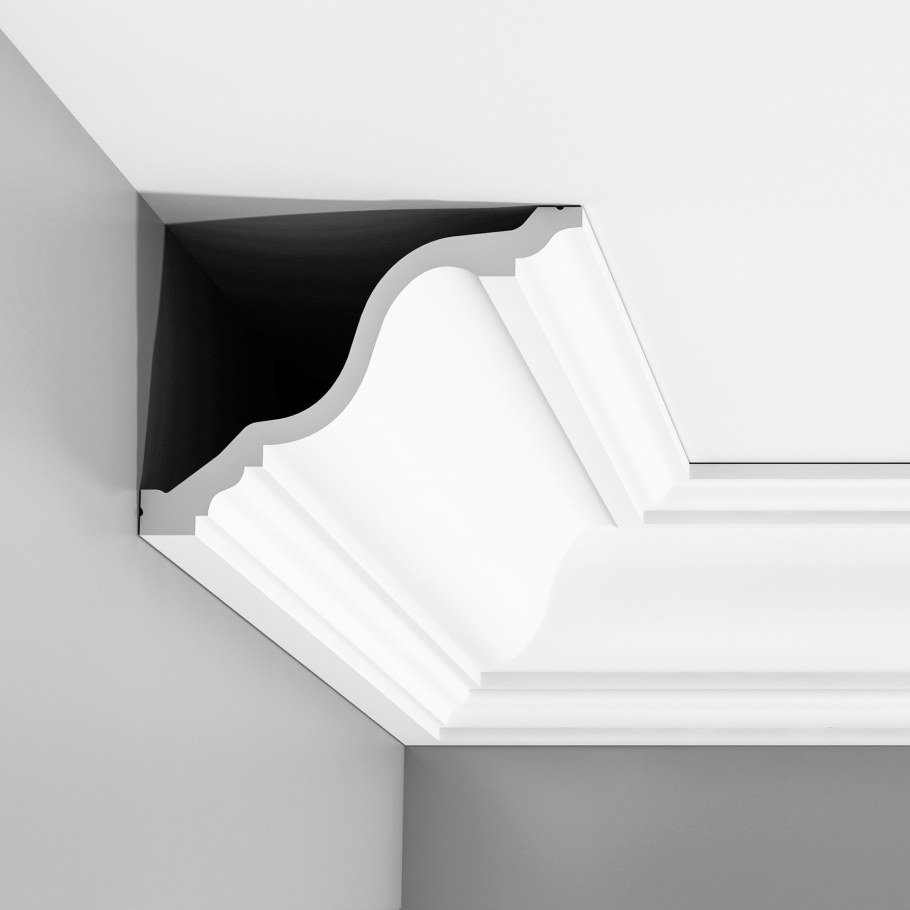 Карниз для штор LM Decor флэт лайн грид двойной