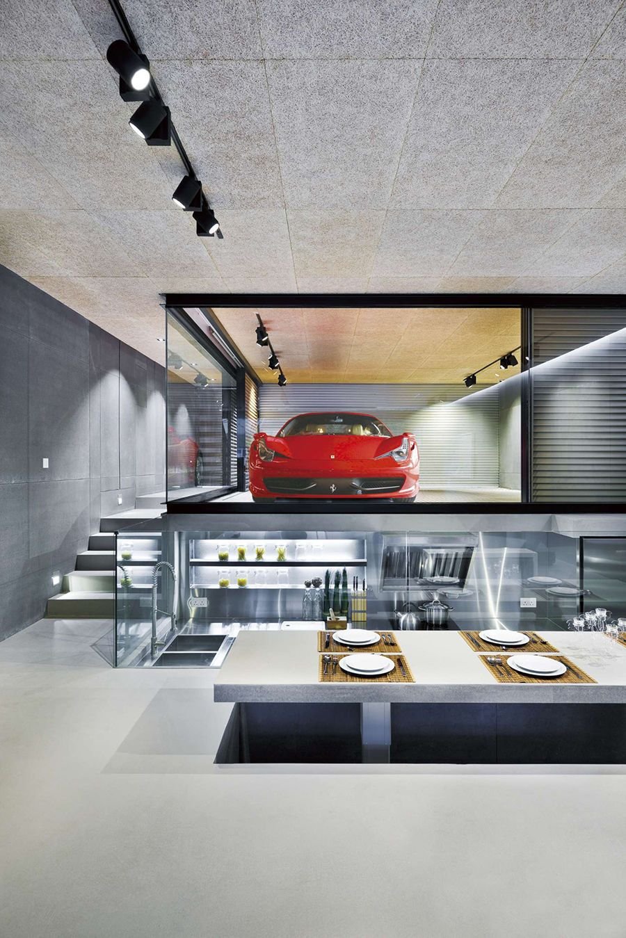 Хай-тек от millimeter Interior Design