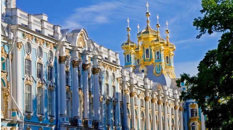 Пушкин Екатерининский дворец залы