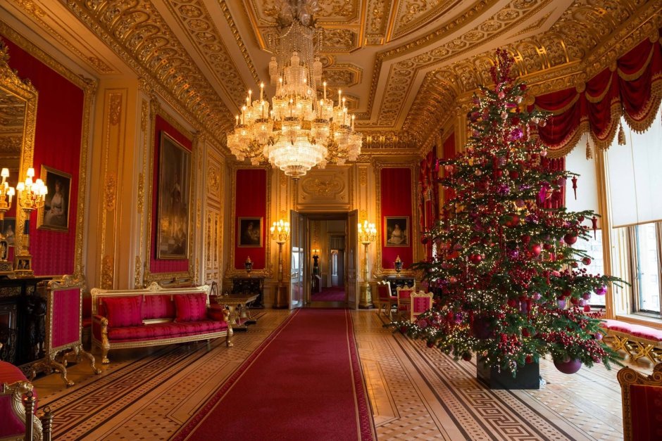 Рождество в Букингемском Дворце