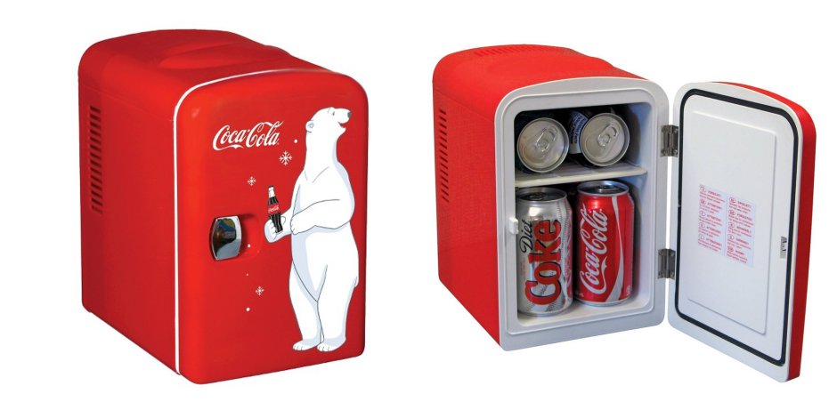 Мини холодильник Coca Cola