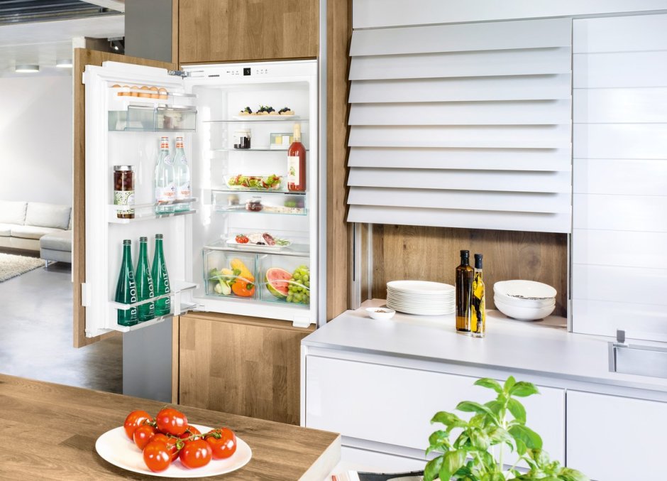 Холодильник Side by Side на маленькой кухне