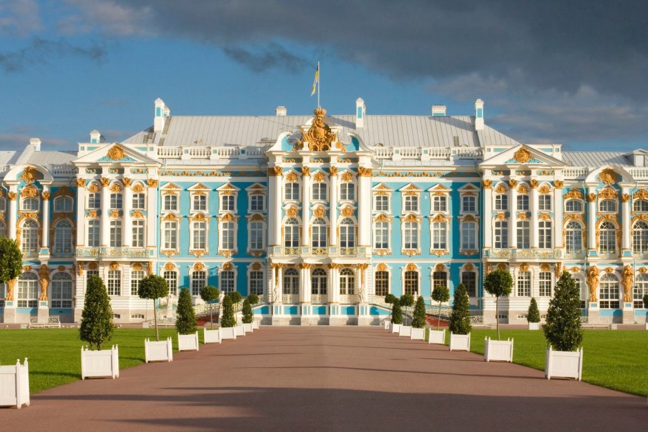 Царское село Санкт-Петербург Екатерининский дворец Янтарная комната