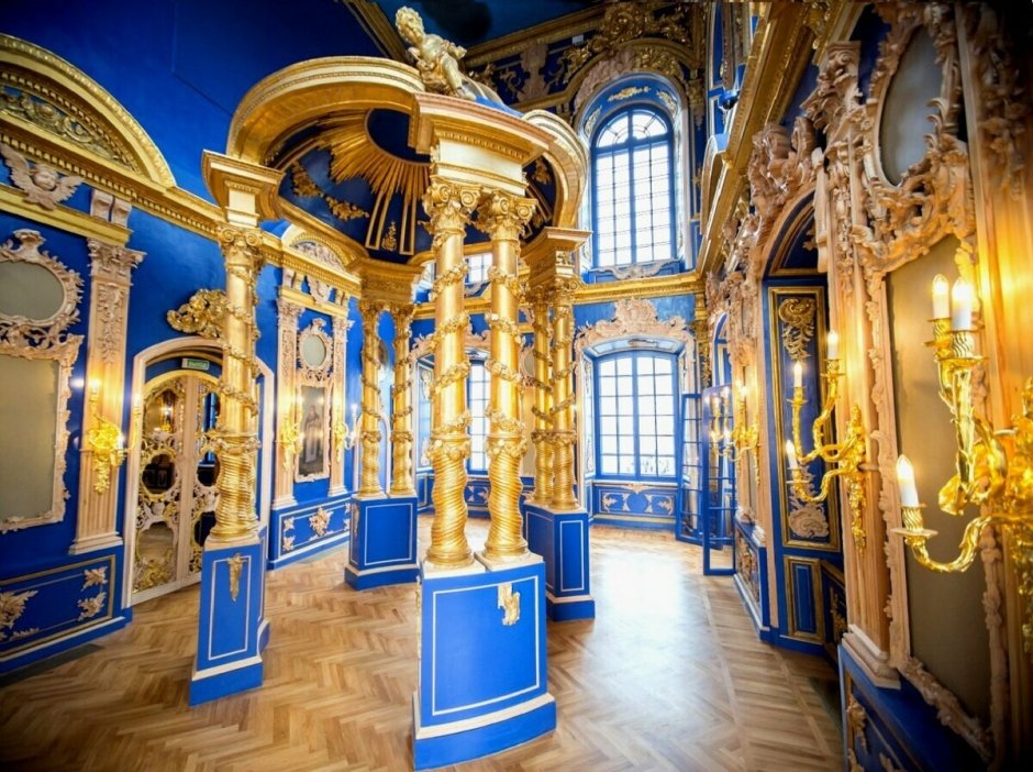 Дворец в Петергофе куропаточная гостиная