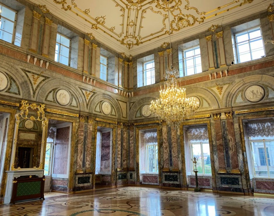 Новый дворец в Потсдаме интерьеры