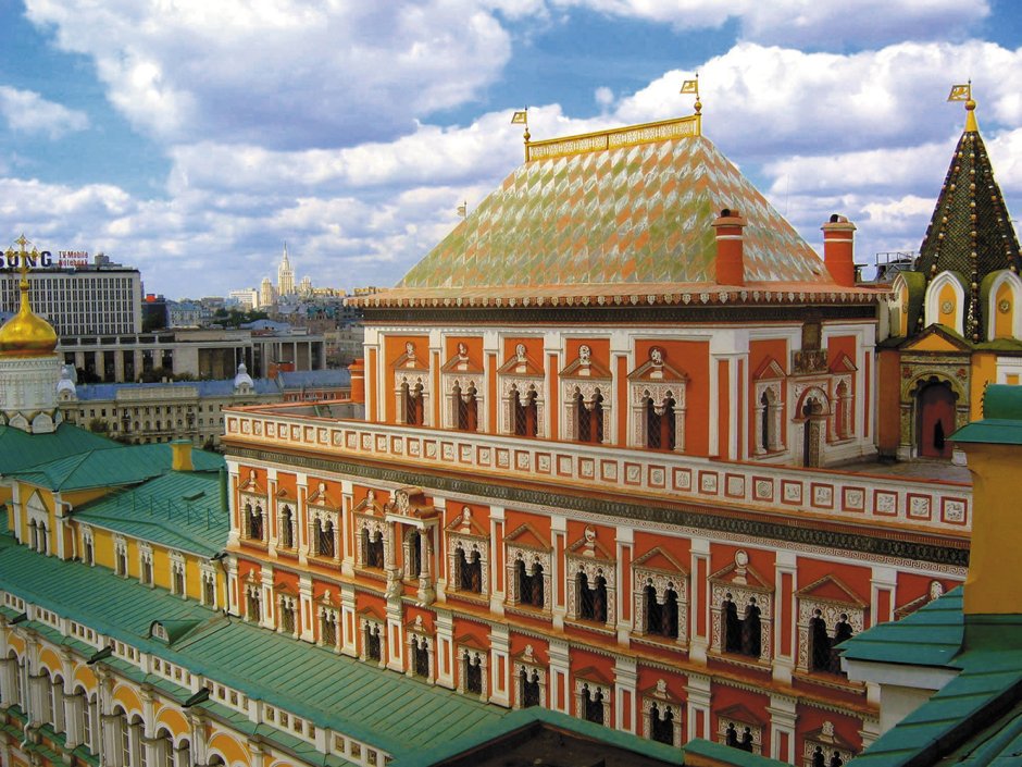 Теремной дворец роспись