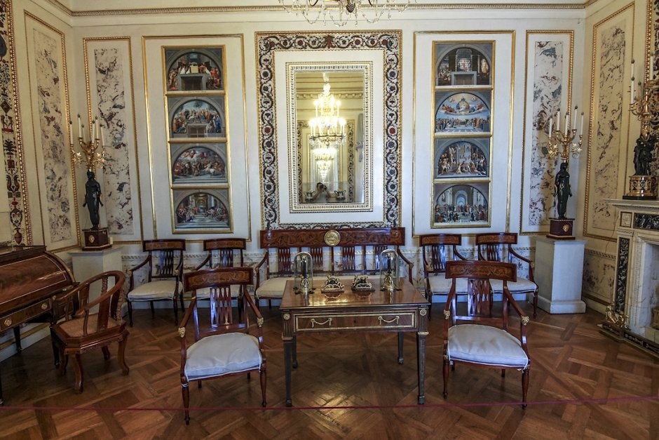 Павловский дворец третий проходной кабинет