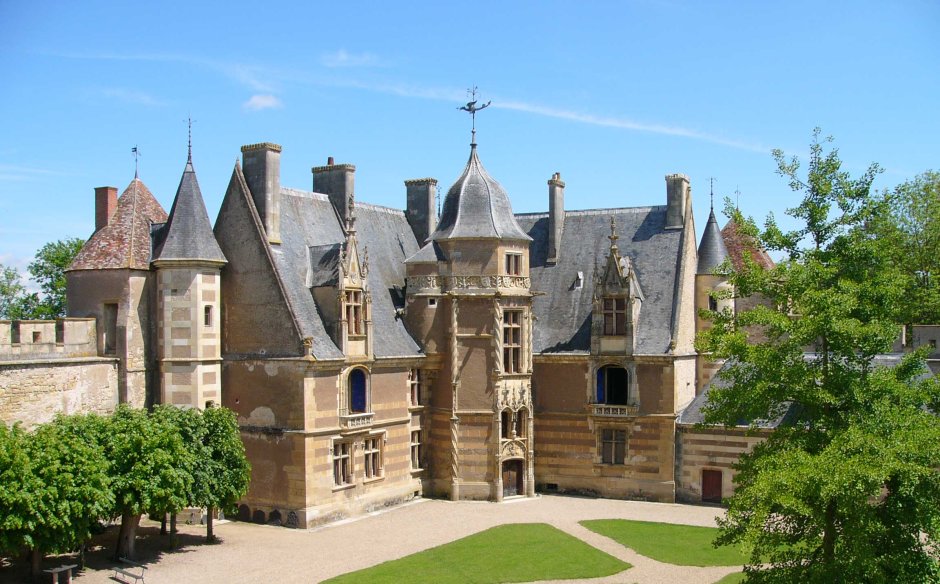 Замок Шенонсо Франция внутри