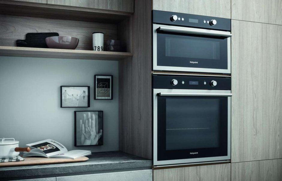 Духовой шкаф и микроволновка встроенные