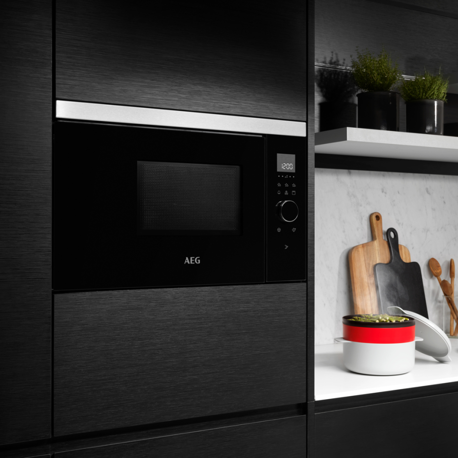 Встраиваемая микроволновая печь AEG mbb1756dem