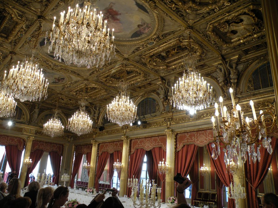 Елисейский дворец Париж внутри