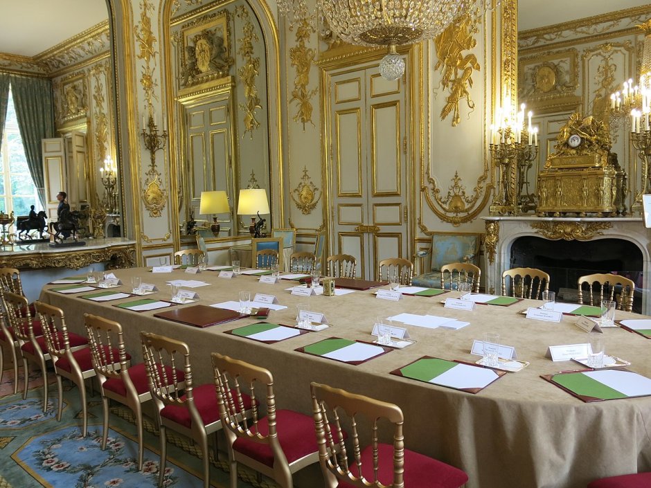 Версаль дворец Франция интерьеры залов