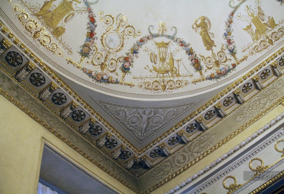 Потолки Ватикана гризайль