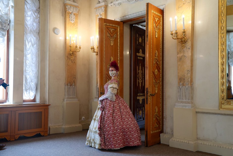 Елагин дворец в Санкт-Петербурге внутри