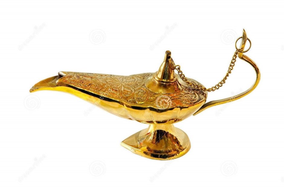 Лампа Алладина бронза 10*3*6 (Индия)