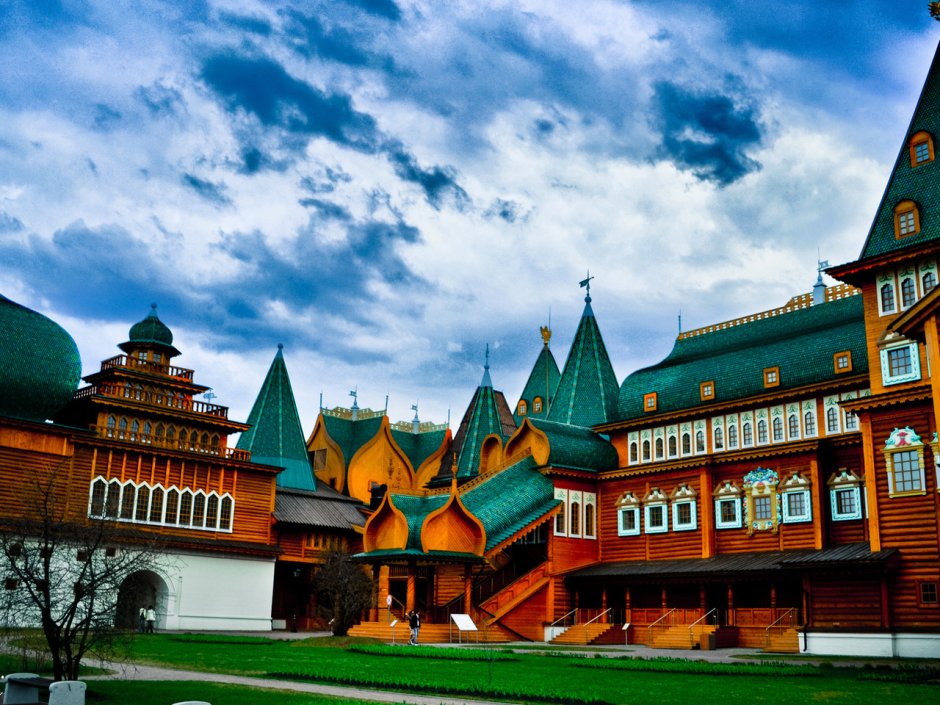 Летний деревянный дворец Алексея Михайловича в Коломенском