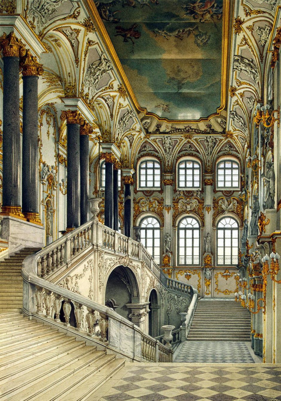 Зимний дворец Санкт-Петербург Леонардо да Винчи