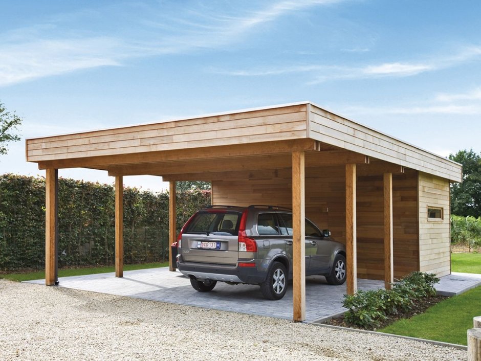 Гараж на вилле