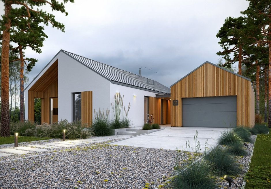 Красивый гараж