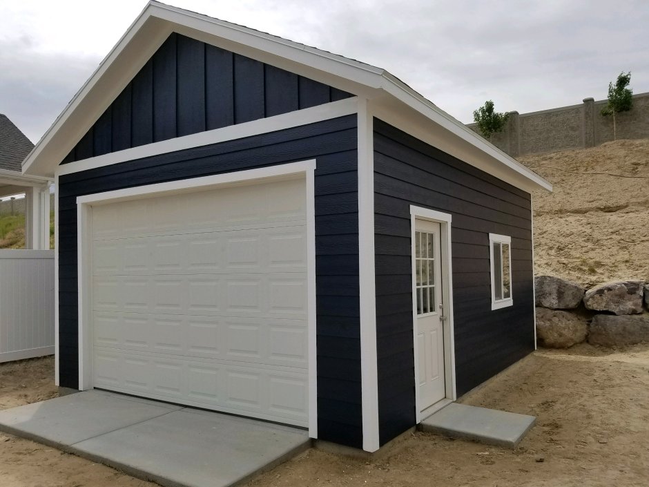 Каркасный гараж