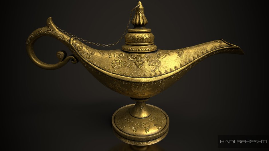 Золотая лампа Аладдина Восток