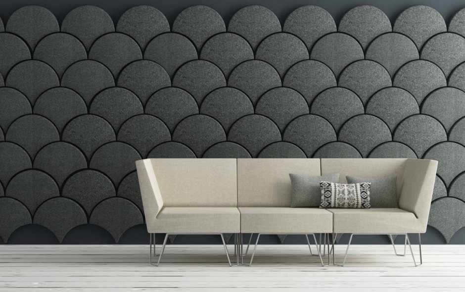 Звукопоглощающие стеновые панели