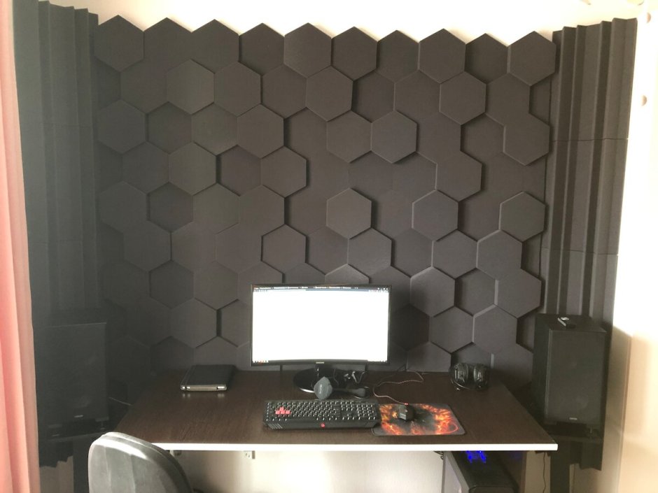 Акустический поролон echoporolon Hexagon