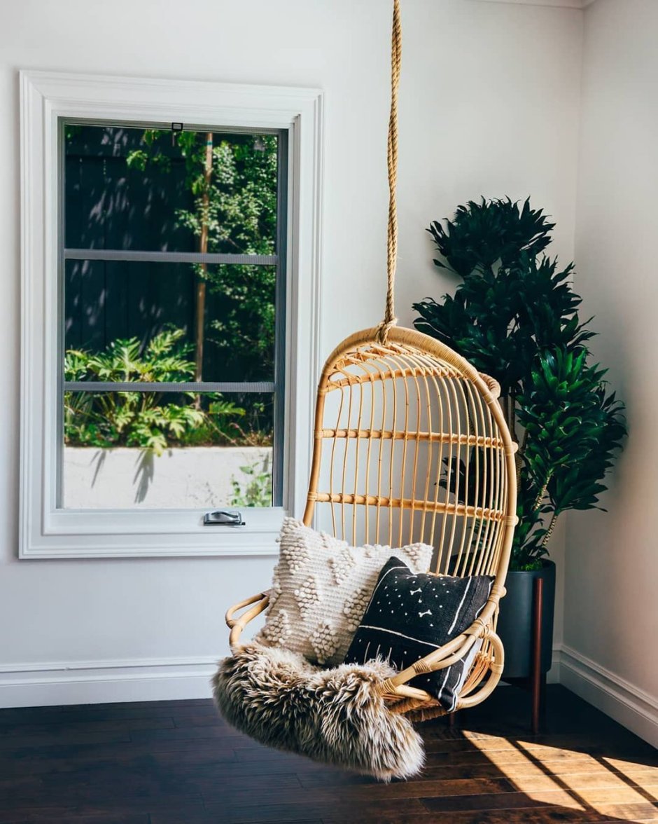 Подвесное кресло Wicker Hanging