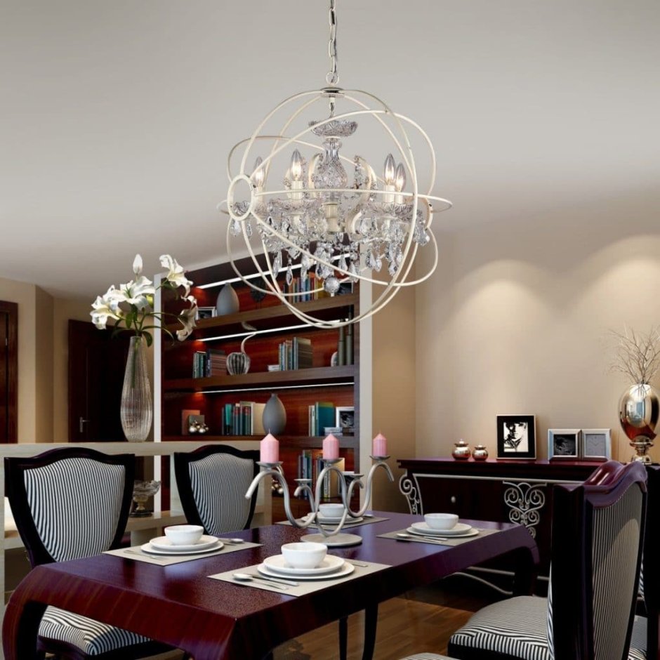 Люстра Blount Chandelier в интерьере